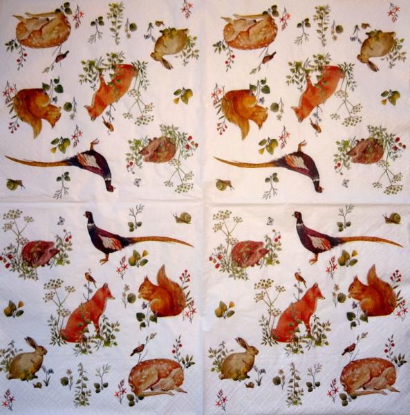 051 Horses - 3-ply - Ambiente